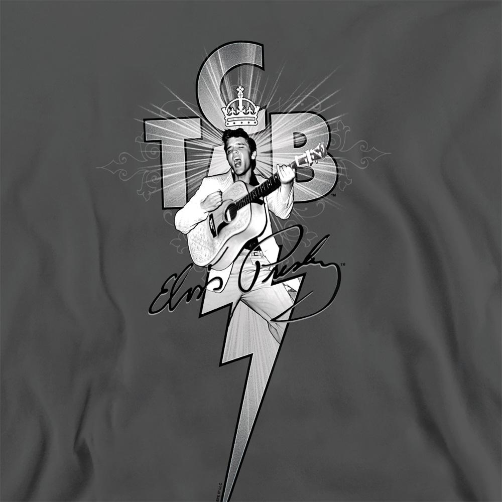Elvis Presley Unisex Adult Tcb Ornate Sweatshirt