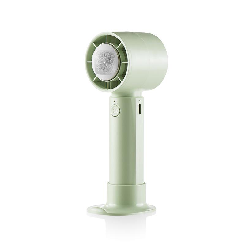 

Portable Desktop and Handheld Fan with Cold Compress, Low Noise, and Strong Wind for Outdoor Use Handheld Desktop Fan