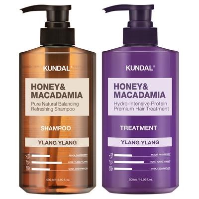 Nature Shampoo 500ml + Treatment 500ml Ylang Ylang Fragrance, 1 Set