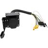 Oyviny 4-Way Flat to 7-Way Round Blade and 4 Way Trailer Wiring Harness Adapter Vehicle-Side 4 Pin to Trailer-Side 7 Pin and 4 Pin Dual-Output