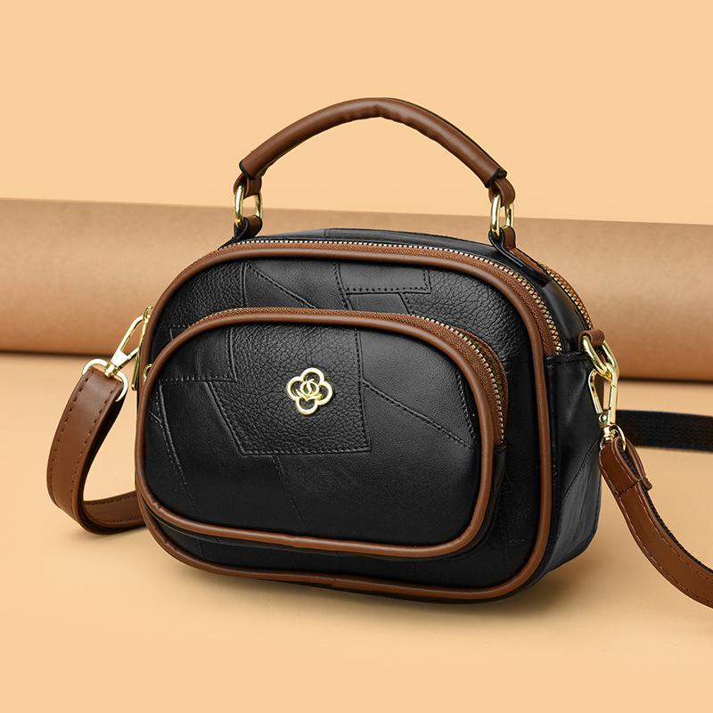Retro Simple and High quality Small Square Bag Summer Simple and Versatile Mother Bag One-shoulder Crossbody Bag