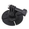 Ball Head Fit for DJI POCKET 3 Action Camera ABS PC Strong Adhesive Two Prong Action Camera Mount Base for Car Helmet