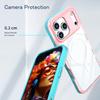 For iPhone 17 Pro Case Compatible with MagSafe TPU PC Clear Phone Back Cover