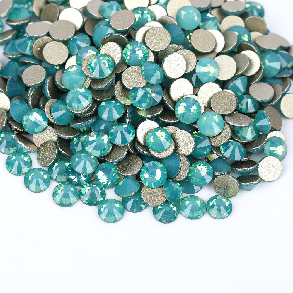 Gold Bottom Colored Glass Flat Bottom Diamond Nail Drill, Mobile Phone Accessories Sticker Diamond Diy Rhinestone Jewelry Accessories