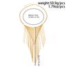 Woven Mesh Collarbone Chain Simple Fashionable Multi-layer Tassel Necklace