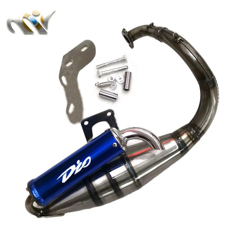 Auspuffanlage Schalldämpferrohr Für Honda DIO 50 DIO50 AF17 AF18 AF24 AF27 AF28 AF30 Motorrad Motorrad 50-80cc