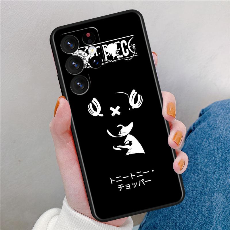 O-nes-hP-ieces Retro Art For Samsung M62 M52 M33 M32 M31 M30 M23 M22 M21 Note 20 10 9 8 Ultra Plus Lite Black Phone Case