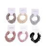 Exquisite Pearl Scrunchie: Durable, High-Elastic Hair Tie for Women’s Ponytails