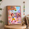 Disney Pinocchio Carousel Painting By Numbers Kit Hand Painting Home Decor