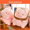 Pig Belly Toast Plush Toy Cartoon Animal Stuffed Doll Decoration Gifts Kids