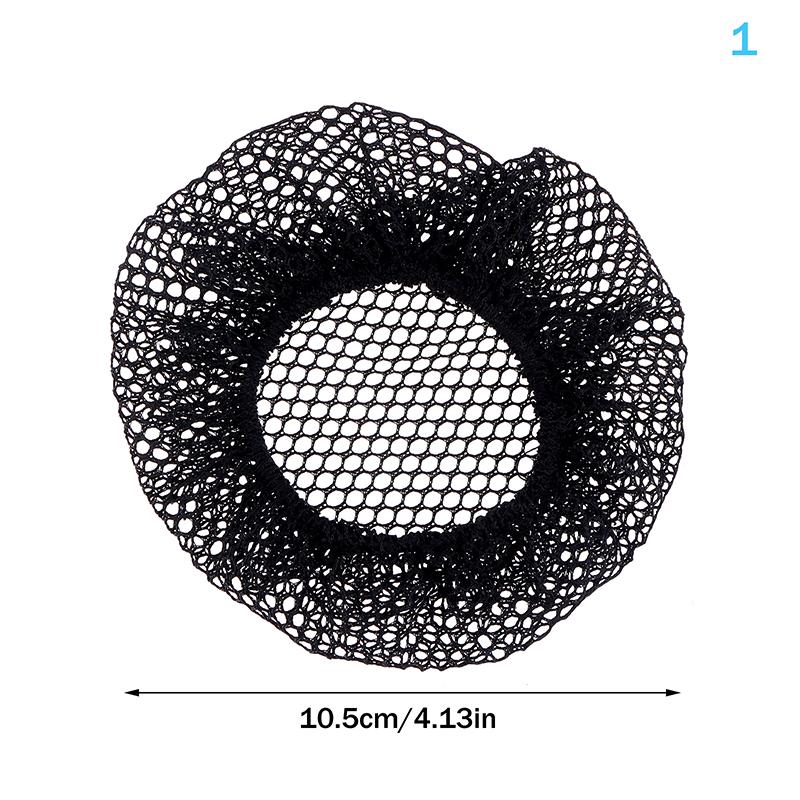 Mesh Crochet Hair Net For Women Invisible Bun Cover Hair Net Ballet Dance Skating Stretchable Hairnet Work Hair Accessories