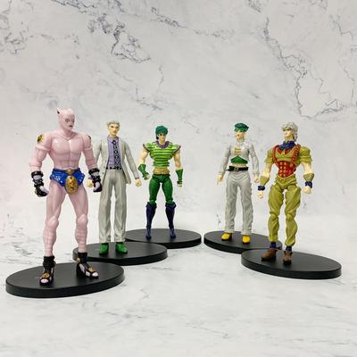 7 TYPES BOXED Anime JoJo Bizarre Adventure Q Version Action Figures PVC Model Toys Dolls Ornaments Collectible Gift