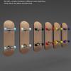 Children's Wooden Finger Skateboard Toy With Professional Stents Novelty Fingerboard Set Ideal Birthday Gift