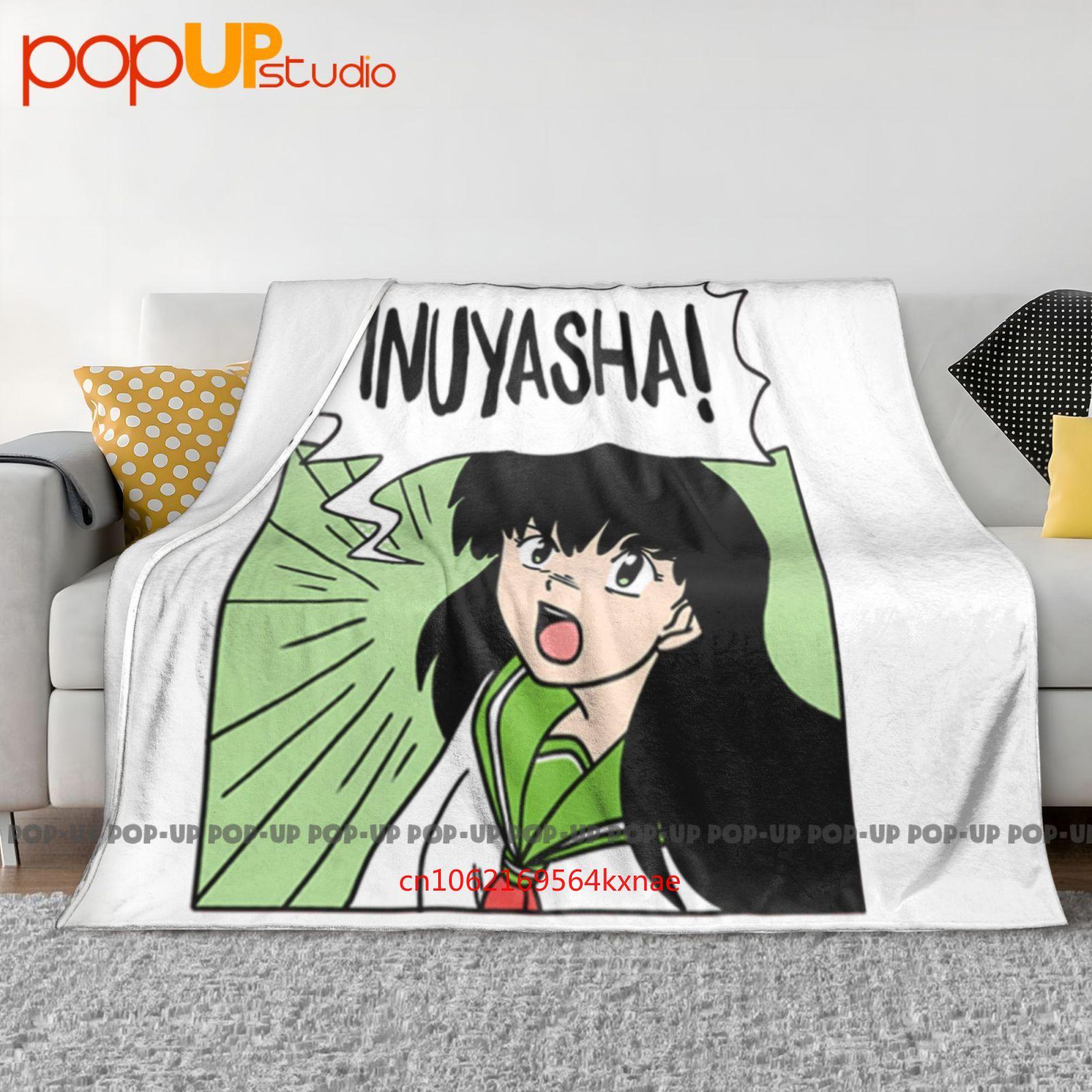 

Kagome Screaming Inuyasha Ultra-Soft Blanket Quilt Winter Sofa Cover Bed Covers 30x40in