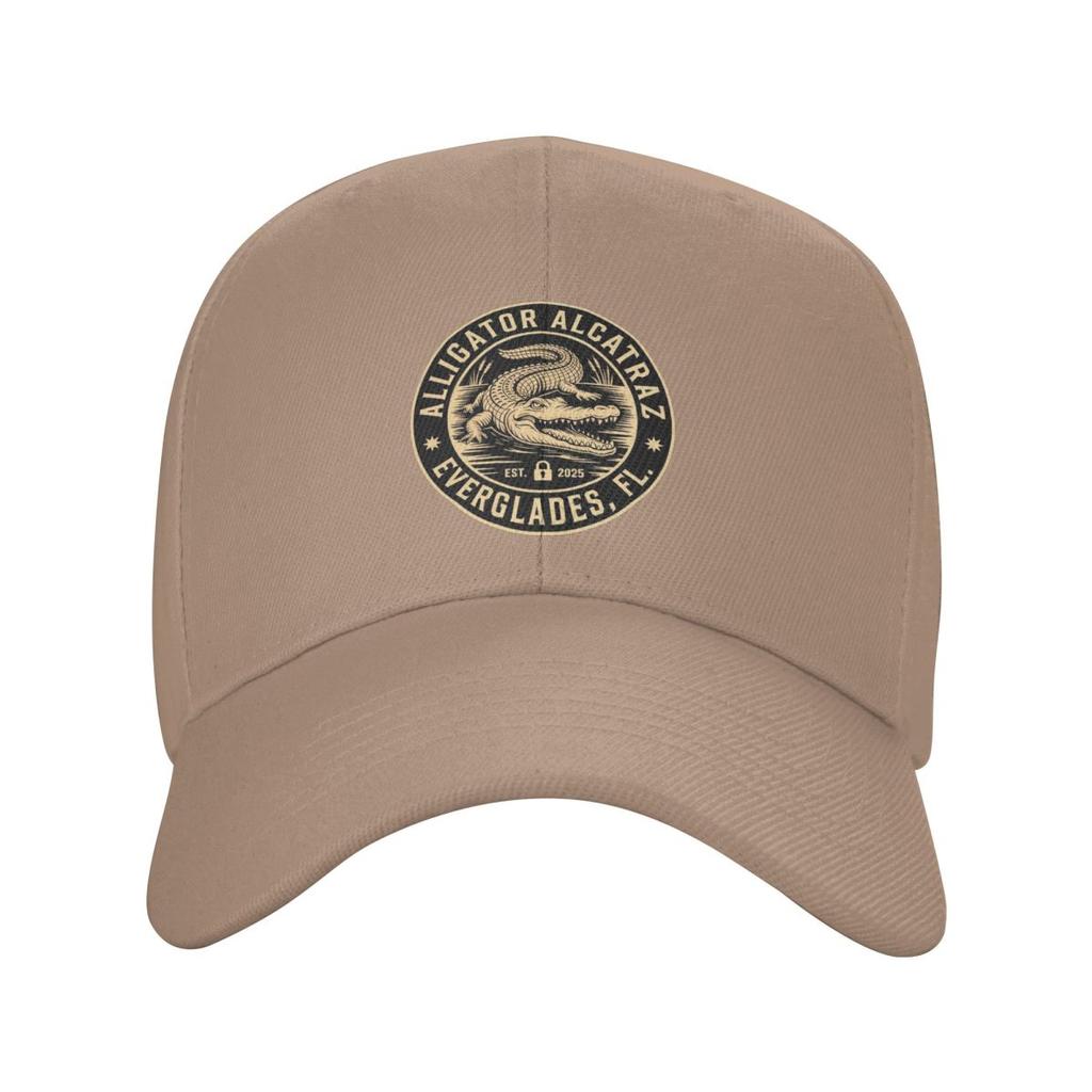 Alligator Alcatraz Florida Everglades Baseball Caps Snapback Men Women Hats Adjustable Cap Streetwear Baseball Hat Casquette