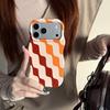 Wave Stripes Detachable 2 In 1 TPU+PC Hard Phone Case for iPhone 14 15 16 17 Pro Max Wave Edges Splicing Color Shockproof Cover