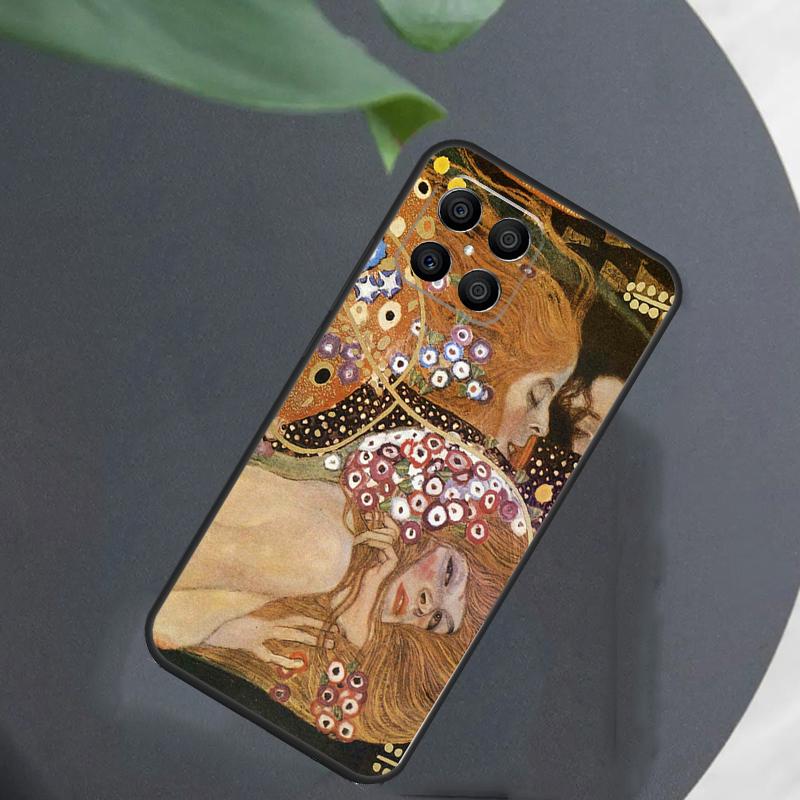 Kiss by Gustav Klimt For Honor Magic 7 Lite 6 5 8 Pro Case For Honor 200 400 70 90 X8c X8b X9a X9b X9c X9d Win RT