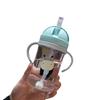 Anti-Choking Children's Straw Cup for Learning to Drink - Portable Plastic Water Cup for Kindergarten