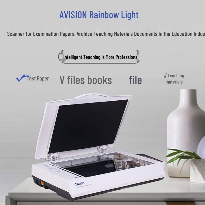 Avision AW6161A3 A3 Flatbed Document Scanner CN plug (adapter included)