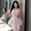 Yi Yue Lingerie Lace See-Through Nightgown Wedding & Passion Set