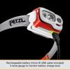 PETZL Swift RL Performance Series Orange Headlamp