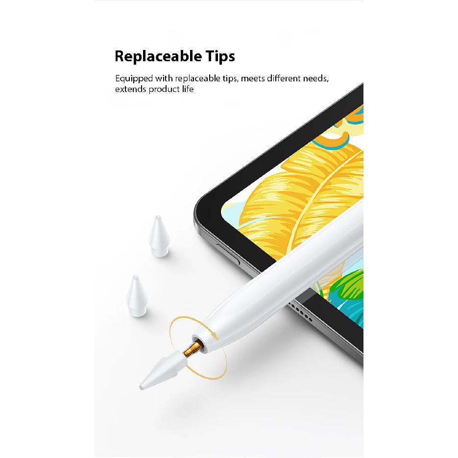 For Apple Pencil For iPad Air 11 M4 M3 M2 5 4 A16 Pro 13 11th M5 12.9 Stylus Pen 10 9 9th 10th Gen Mini 6 7 Bluetooth Touch Pens
