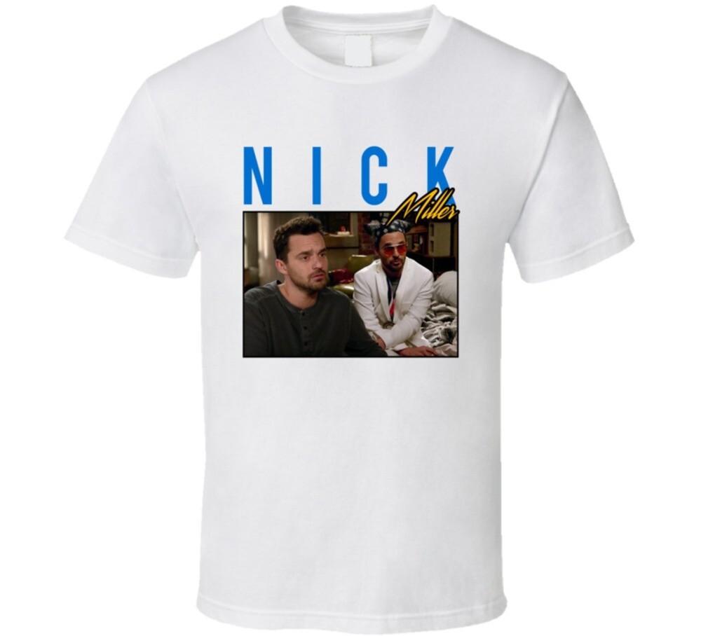 

Nick Miller New Girl 90s Style T Shirt L
