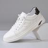 Herfst 2025 Trendy Heren Echt Leer Instappers Casual Sneakers 1292
