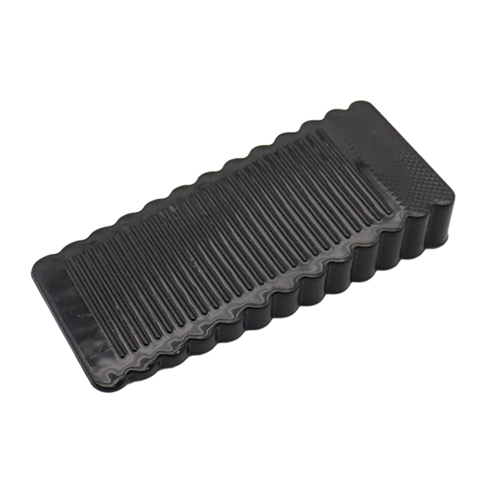 

Силиконовый дверной стопор, многоразовый амортизирующий блок, клин, противоударный дверной стопор, домашний офисный дверной стопор, простой в использовании чёрный