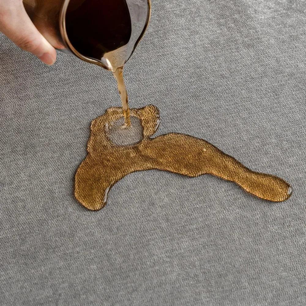 Waterproof Sofa Cover Modern Dirt-resistant Anti-slip Cover Cloth Solid Color Living Room Waterproof Light Luxury Sitting Mat