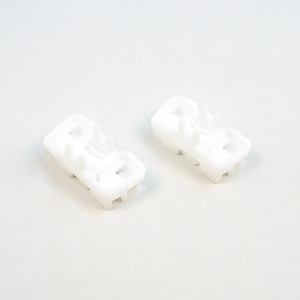 EWR372-1 2 Pieces Window Regulator Repair Clips Right Door for VW Sharan MK1 Seat Alhambra 7M 7V Leon MK2 Ford Galaxy MK1 Freelander MK1 L314