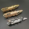 Imixlot Punk Ring Rock Scroll Gelenk Rüstung Knöchel Metall Vollfinger Klauenringe Halloween Unisex Verstellbare Ringe Set