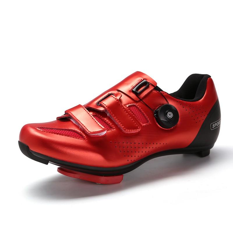 Unisex Cycling Shoes Road Bike Riding Lightweight Breathable Anti-Slip Sole With Cleat Compatibility
