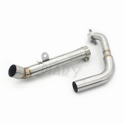 For Yamaha MT125 MT 125 2014-2019 YZF R125 2014-2018 V2 Motorcycle Exhaust Elbow System Front Head Link Pipe Escape Moto PitBike