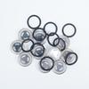 1 pz 18mm Serbatoio Pompa Freno Principale Vetro Spia Olio Sporco Frizione Freno Specchietto Superiore Freno Guarnizione Pompa Motocicletta U2N8