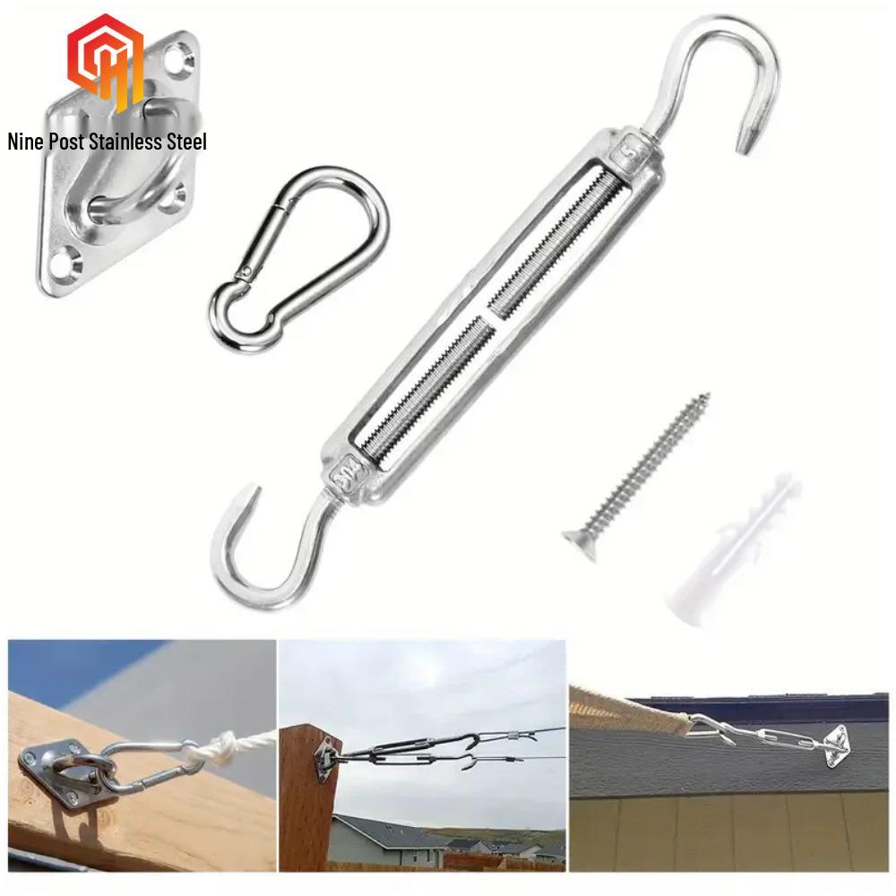 304 Stainless Steel Awning Accessories Shade Sail Four Corner Set Marine Hardware 5#