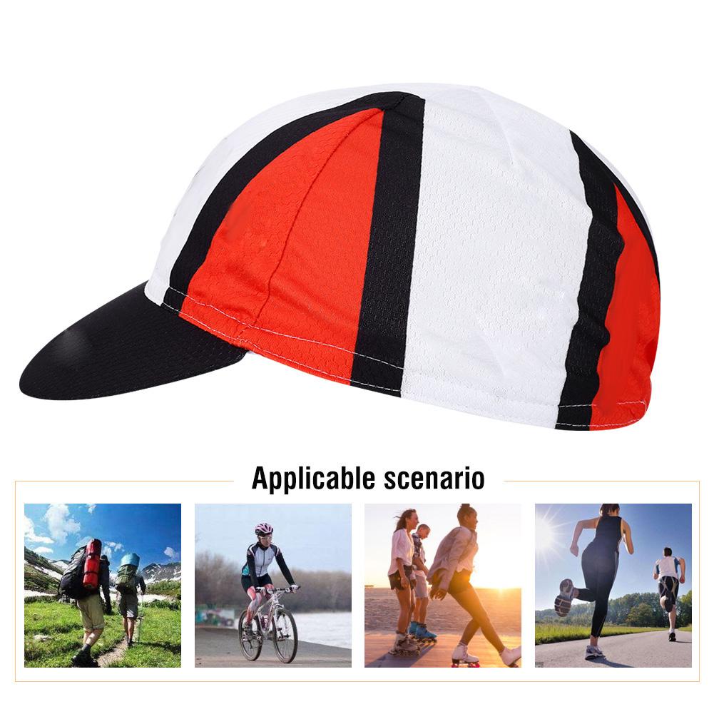 Quick Dry Cycling Outdoor Sports Riding Sweat Absorbing Breathable (Red White)