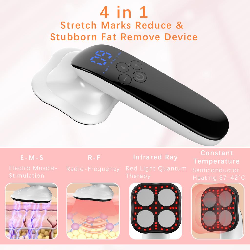 3-in-1 EMS Micro-current, Home Beauty Instrument, Full Body Massage Instrument