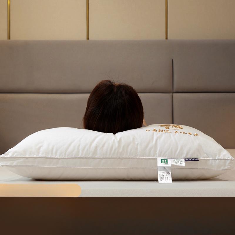 Pillow Pillow Cotton Pillow Core B&B and Home Pillow Pillow for Student High and Low Fiber Pillow