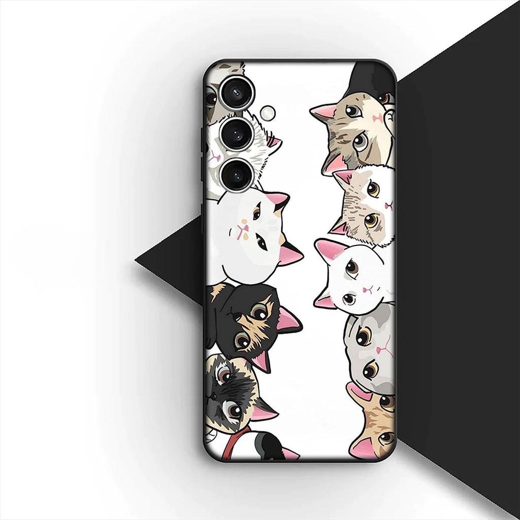 Cover for Xiaomi Redmi Note 12 11 10 A3 Pro 10A 10C 12C Note12 5G 4G Casing Silicone Phone Case Comics Meow Kitten Cat