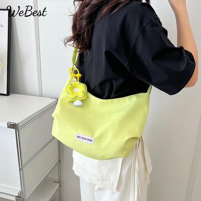 Summer New Fashion Versatile Viral Japanese Large Capacity Daily Student Women Shoulder Crossbody Bag