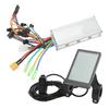 Electric Bike Brushless Controller Kit 48V 60V 500W LCD Panel Brushless Speed Controller Kit for Electric Bike Scooter