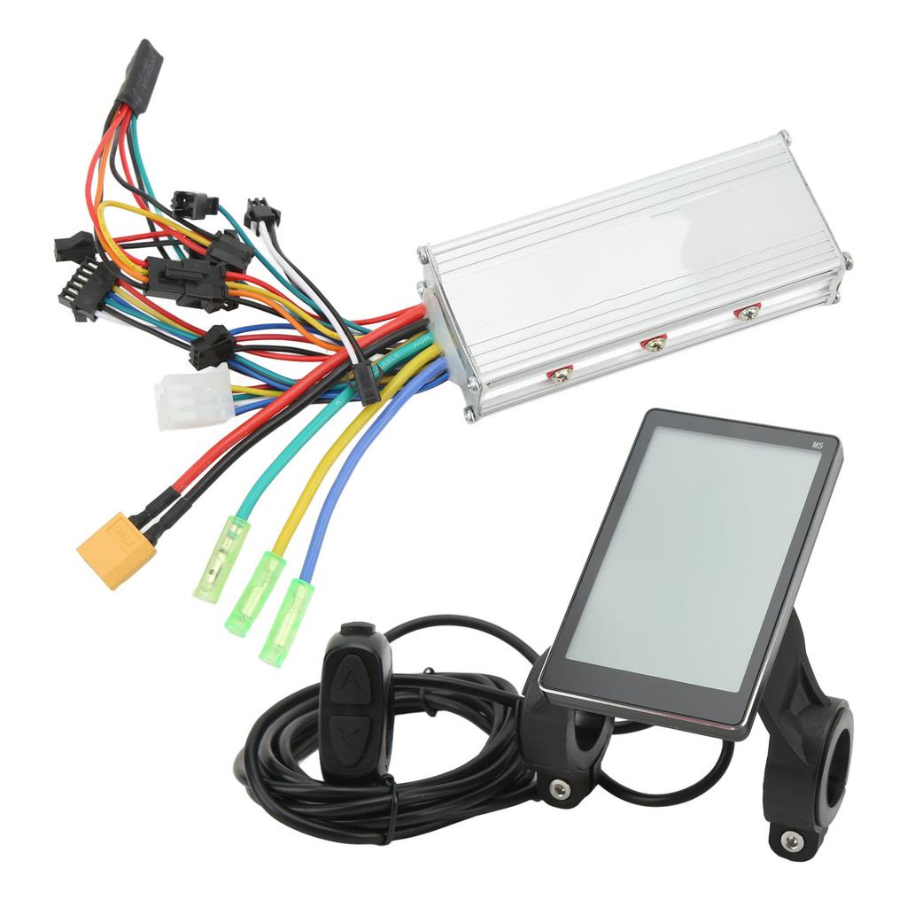 Electric Bike Brushless Controller Kit 48V 60V 500W LCD Panel Brushless Speed Controller Kit for Electric Bike Scooter