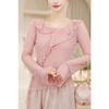 New Dance Clothes Women Modern Adult TopsDaily Dancing New Round Neck Long-sleeved Versatile Pullovers