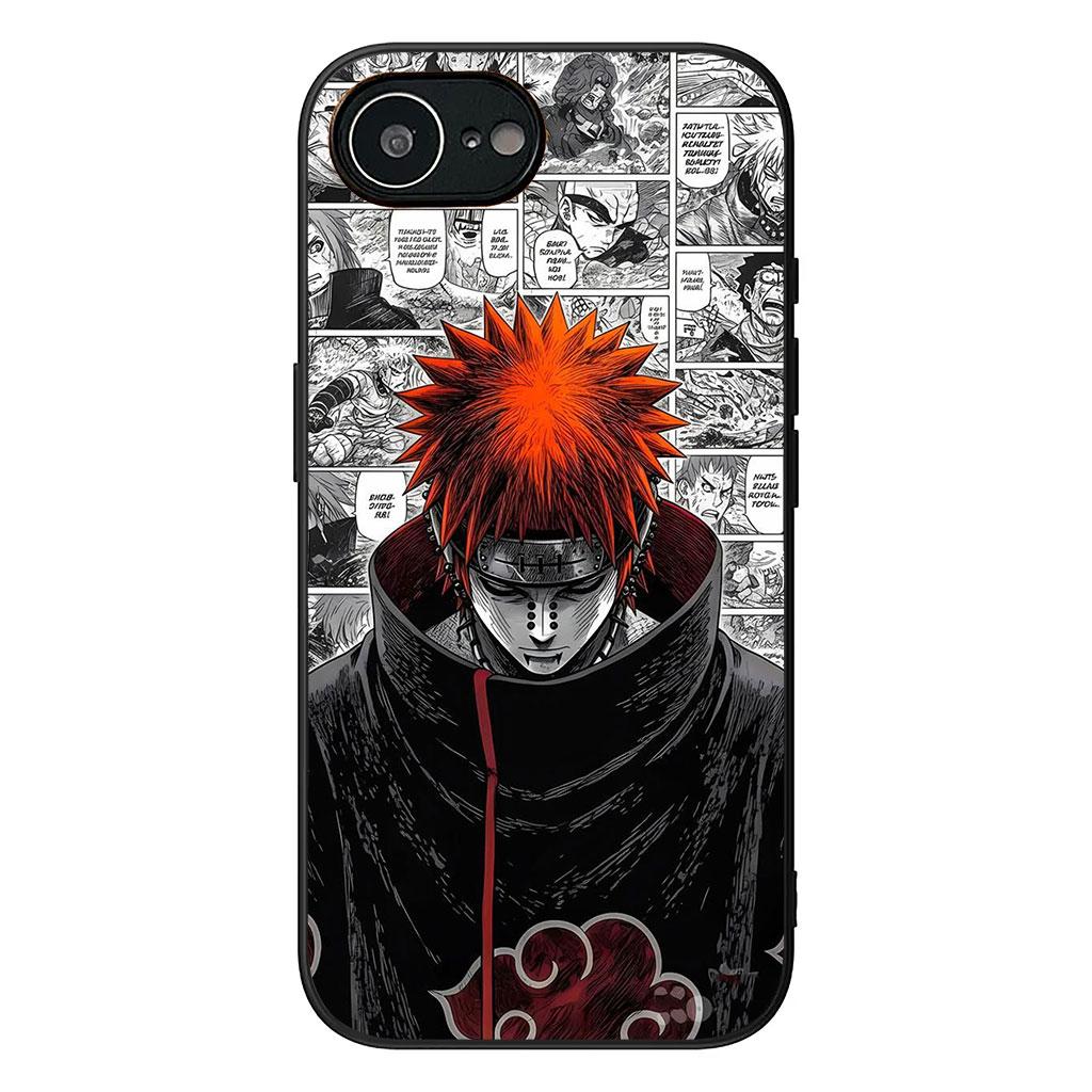 Cover for Apple iPhone 17 16 11 Pro XS Max XR 6 7 8 Plus 16E SE 2020 Air 5 SE2 Phone Case Pain Itachi Narutos Uchiha Sasuke