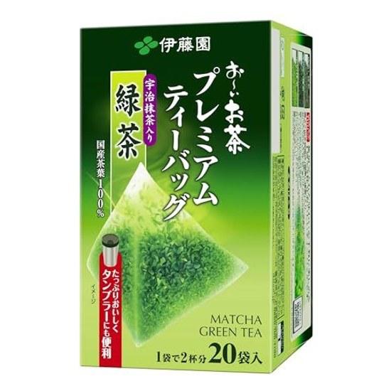 Ito En Oi Ocha Premium Tea Bags Uji Matcha Green 1.8g 20