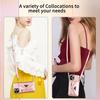 Zipper Crossbody Wallet for IPhone 16 15 14 13 12 Mini 11 XR XS Pro Max 8 Plus Case with Card Holder Lanyard StrapLeather Cover