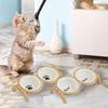 Elevated Cat Bowls ,Food and Water Bowl, Feeding Raised Station for Dogs Cats