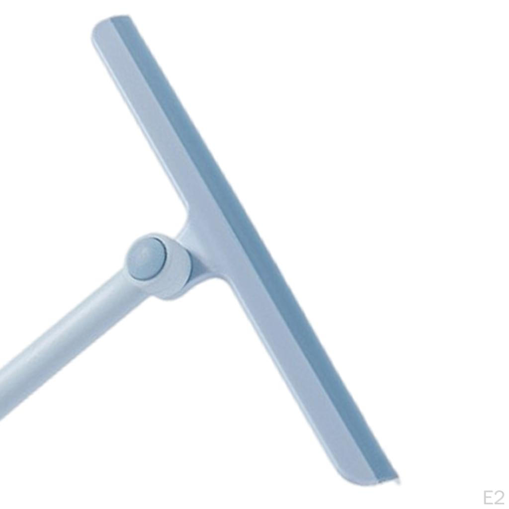 Portable Silicone Bathroom Shower Window Squeegee , Lightweight