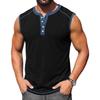 Herren Sommer Tanktop - Ärmelloses Lässiges Sportshirt für Fitnessstudio und Laufen